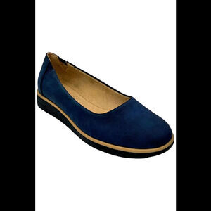 Soul Naturalizer Idea Ballet Flats Navy - Wide